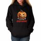 Preview: Halloween Hoodie mit gruseligen Kürbis Print